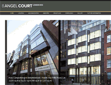 Tablet Screenshot of 8angelcourt.com